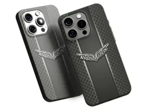 Aston Martin Smartphone Hülle Drift Rennsport Optik